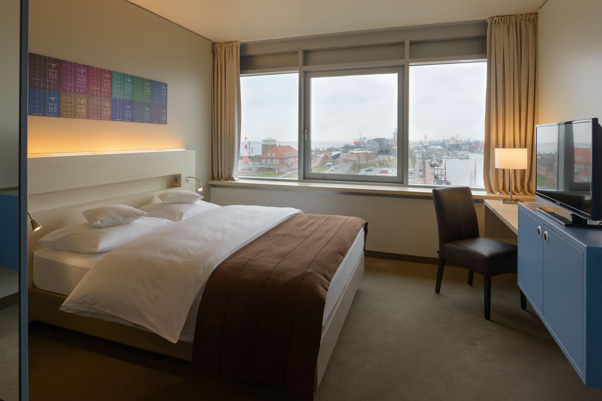 Atlantic Hotel Sail City เบรเมอร์ฮาเฟิน ภายนอก รูปภาพ