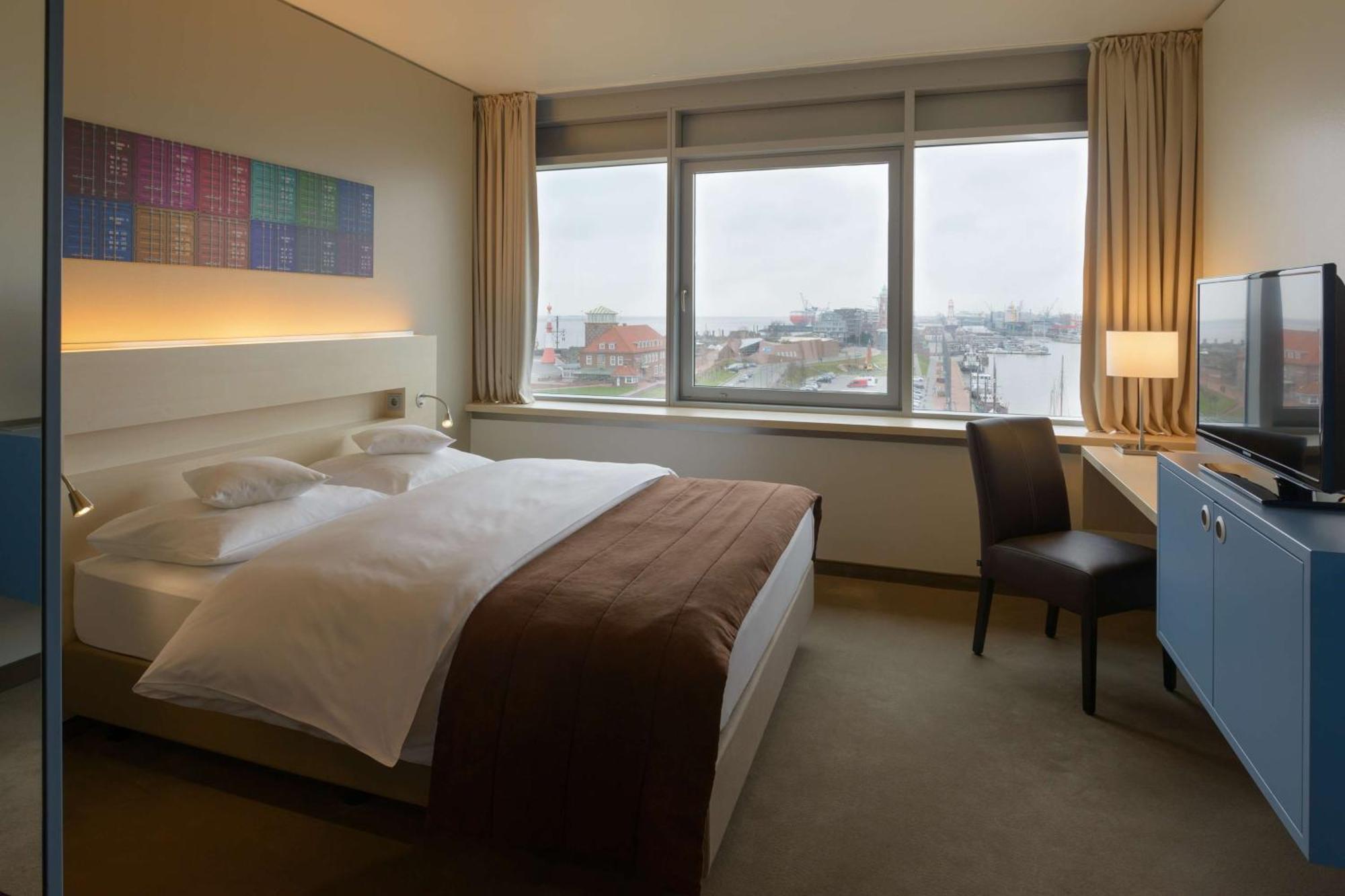 Atlantic Hotel Sail City เบรเมอร์ฮาเฟิน ภายนอก รูปภาพ